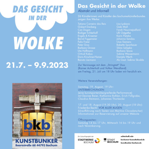 Das Gesicht in der Wolke