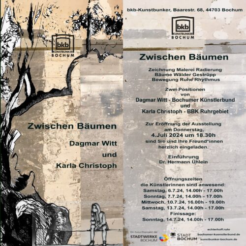 Zwischen Bäumen
